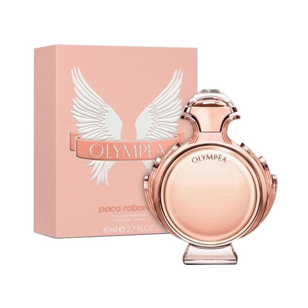 Paco Rabanne Olympea bottle front for evening wear