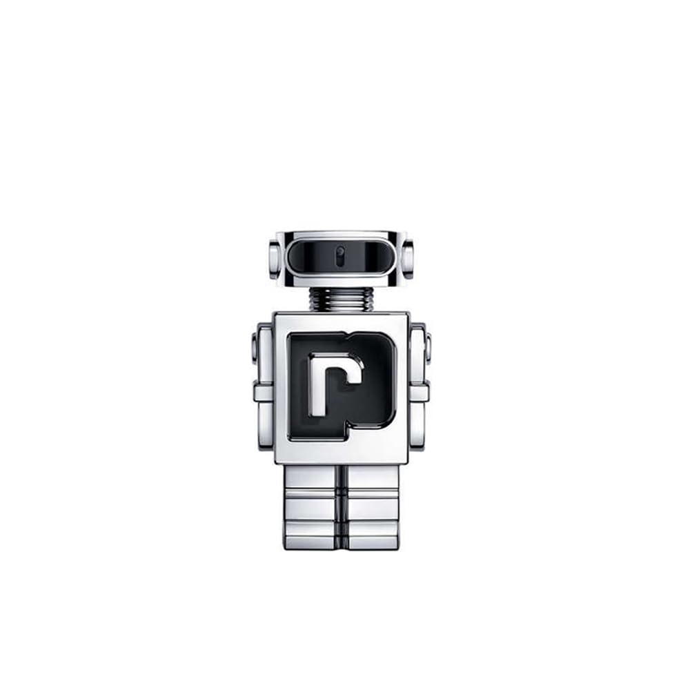 Paco Rabanne Phantom note visual emphasizes lemon, lavender, vetiver, vanilla balance.