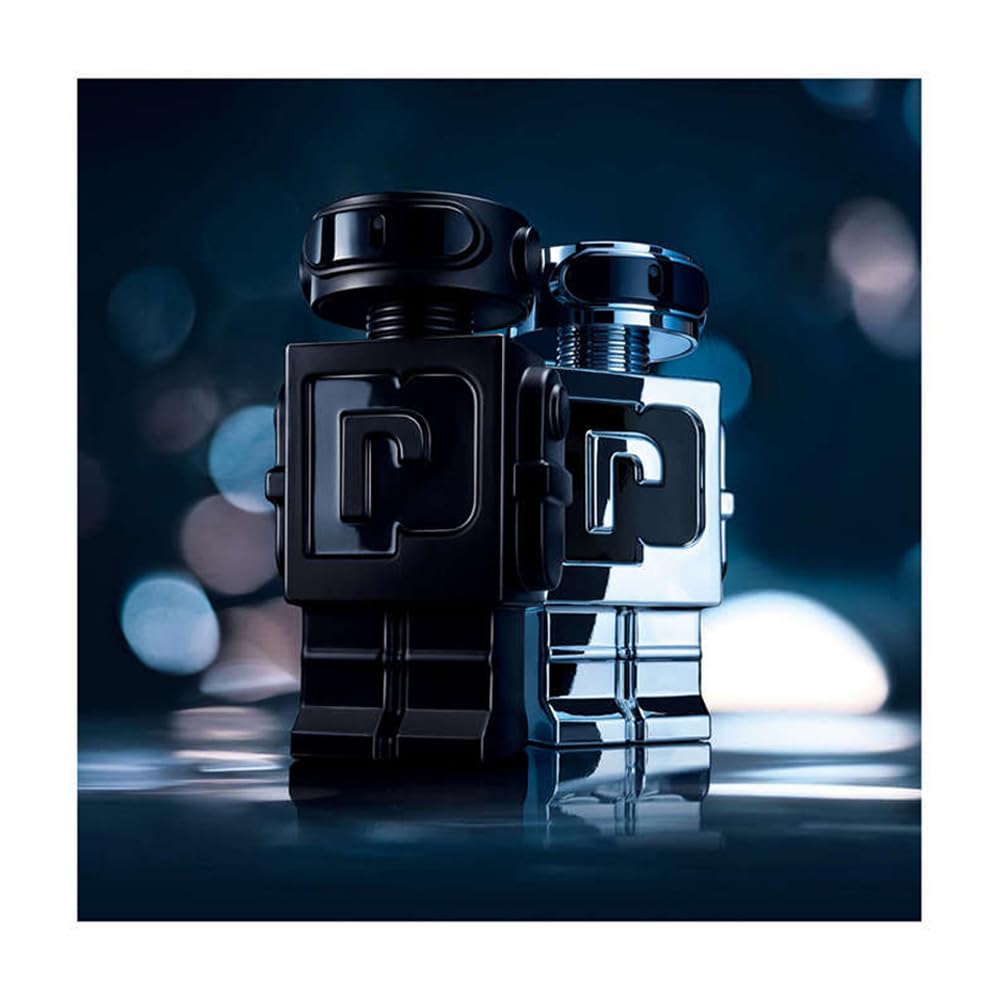 Paco Rabanne Phantom Parfum top notes visual, hinting at citrus and spice opening