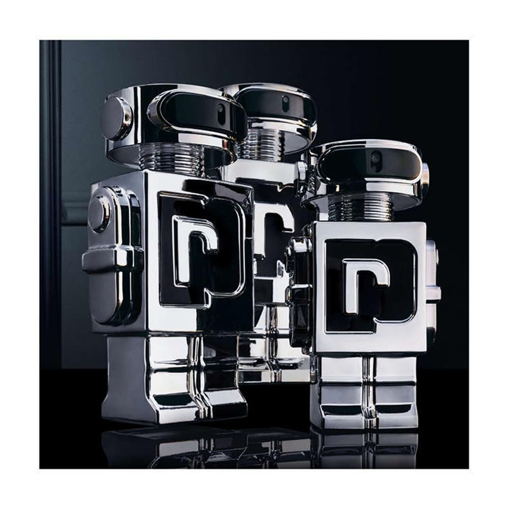 Paco Rabanne Phantom refill-ready bottle signals sustainable lifestyle choice.
