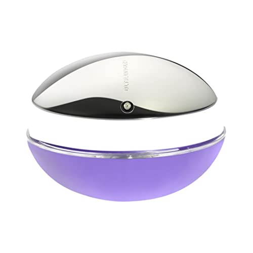 Paco Rabanne Ultraviolet bottle side, sleek elegance for refined evenings.