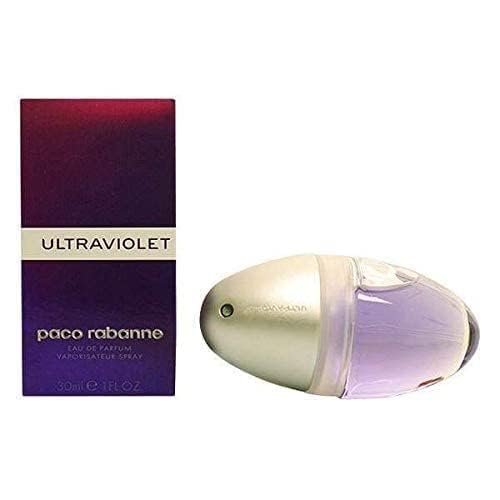 Paco Rabanne Ultraviolet osmanthus petals, velvety floral depth.
