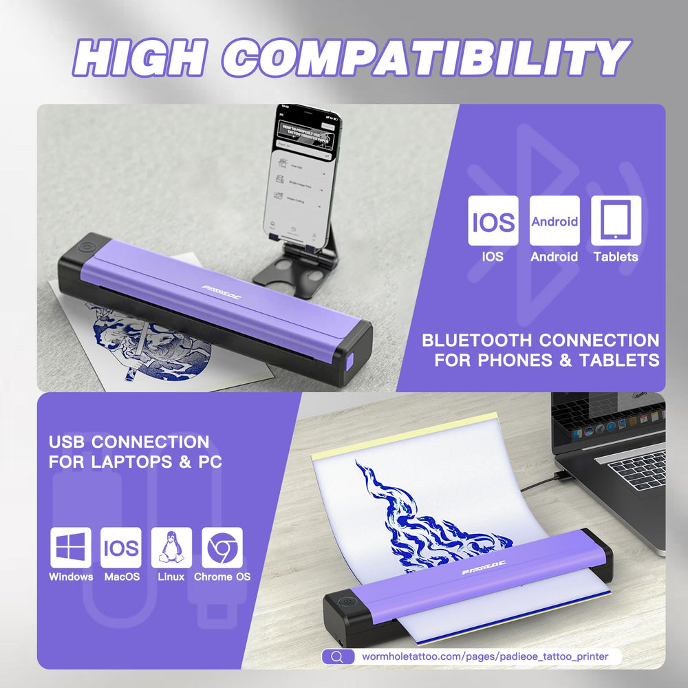 Padieoe compact portable design fits in studio bag for travel