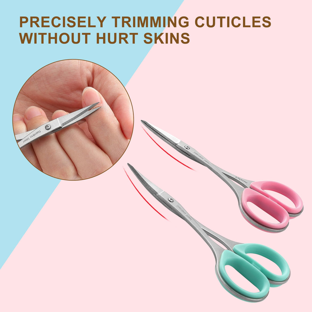 Pafason curved blade trims hard-to-reach cuticles with precision