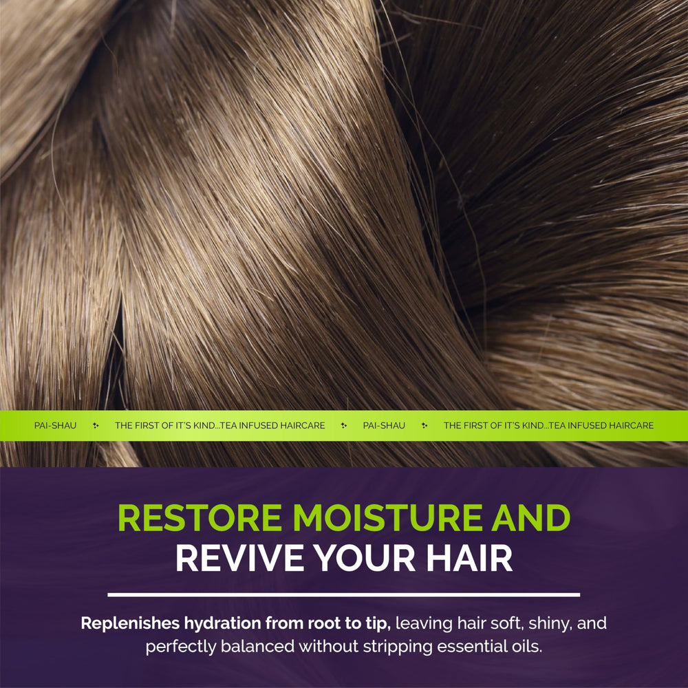 Pai-Shau Replenishing Cleanser dispense shows easy pump for daily hydration ritual.
