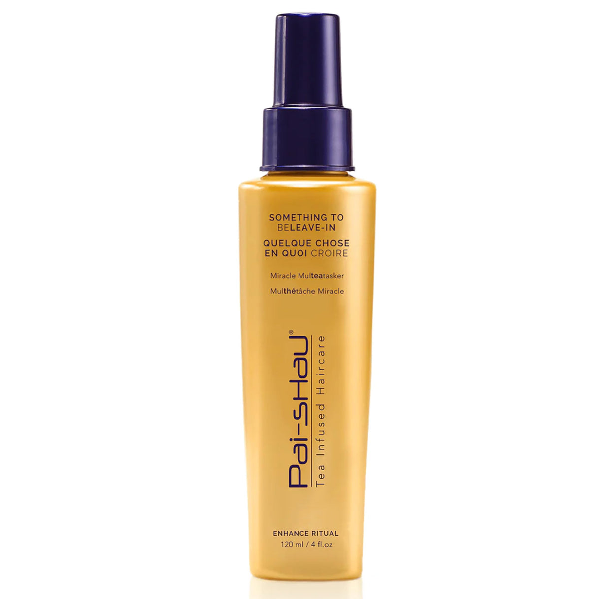 Pai-Shau Something To BeLeave-In bottle close-up highlighting moisturizing benefits