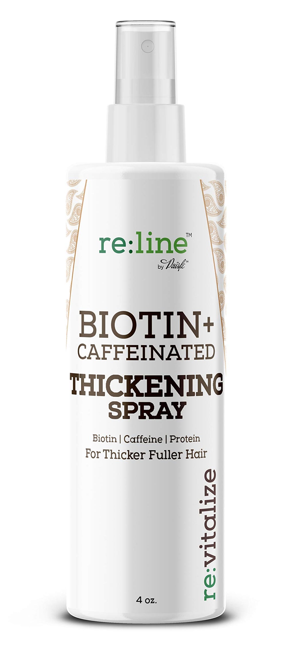Paisle Botanics Biotin Hair Spray textured hair after use.