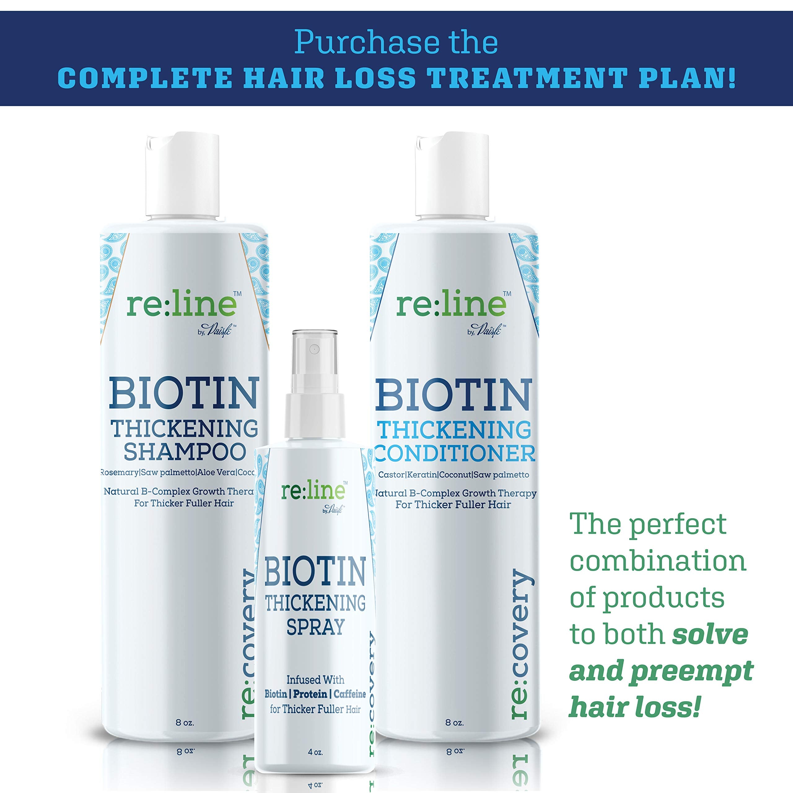 Paisle Botanics Biotin ingredients spotlight with rosemary and aloe for scalp health.