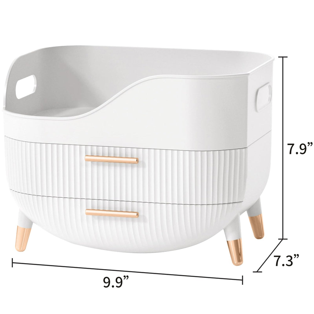 Pajiriona countertop organizer with non-slip base for stability