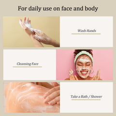 PALFICAB Natural ingredients close-up: turmeric, honey, kojic for cleansing.