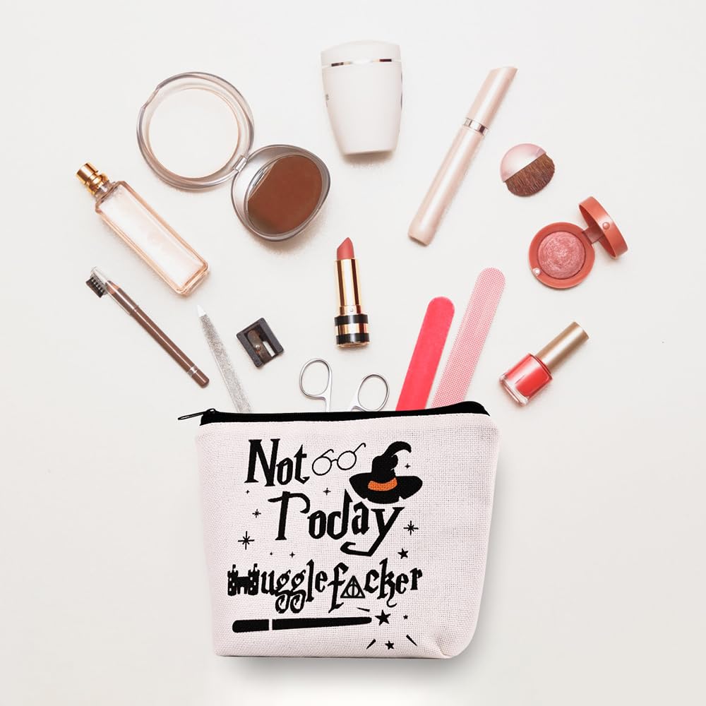 Paliboiu Magic Wizard makeup bag open view with contents visible for quick access
