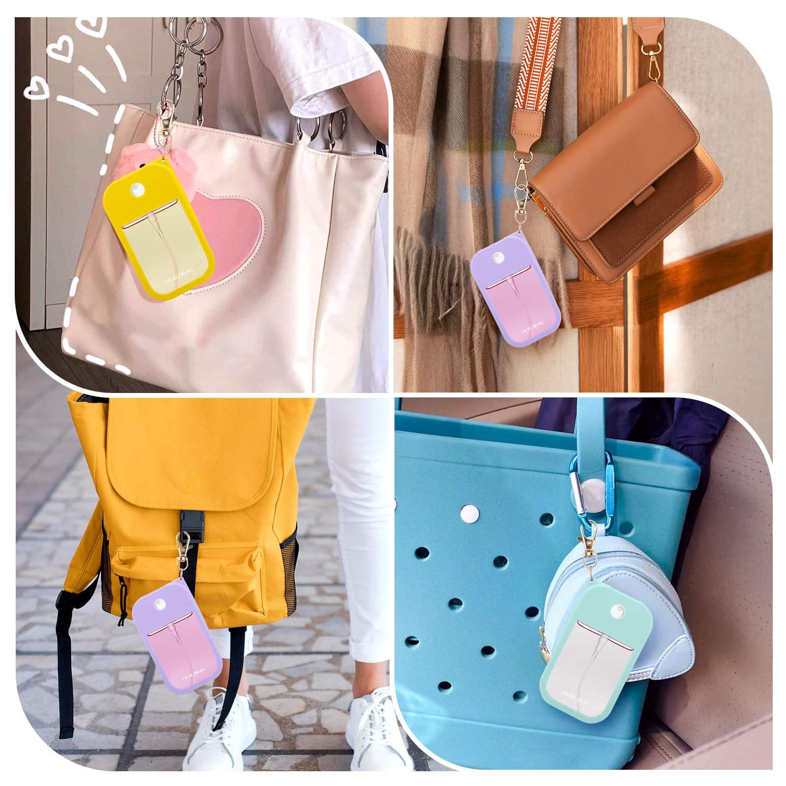 Palksky bag clip image highlights secure attachment on bags and backpacks.