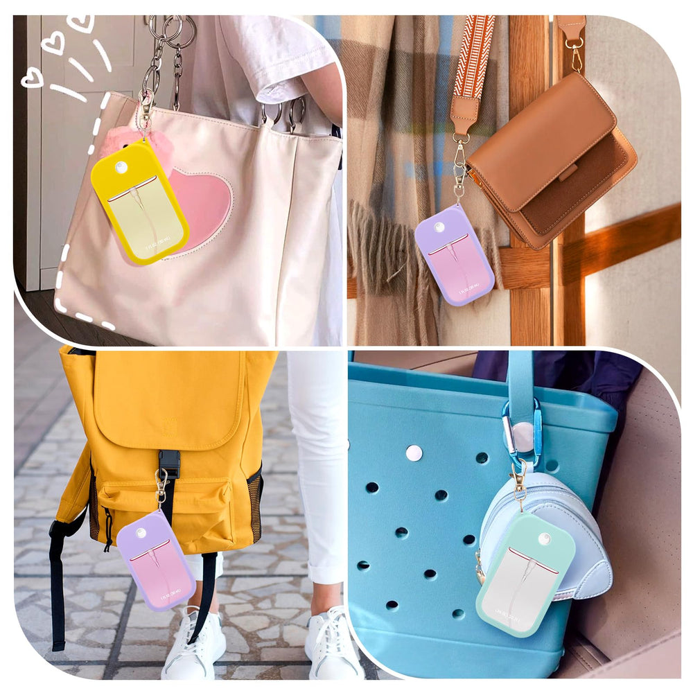 Palksky bag clip image highlights secure attachment on bags and backpacks.