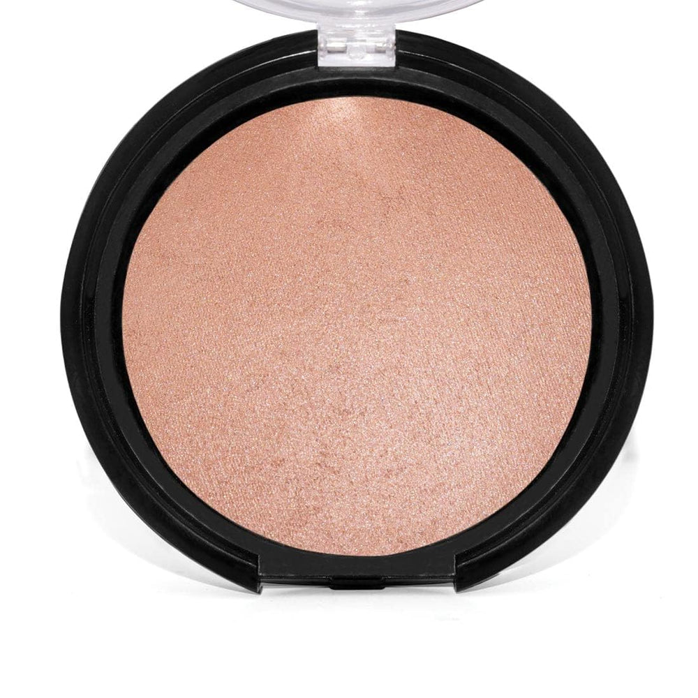Palladio Baked Bronzer dry-use application for natural bronze glow