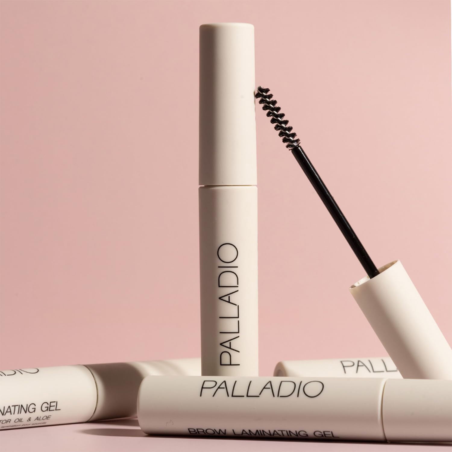 Palladio vegan and cruelty-free formula shown on clean beauty packaging.