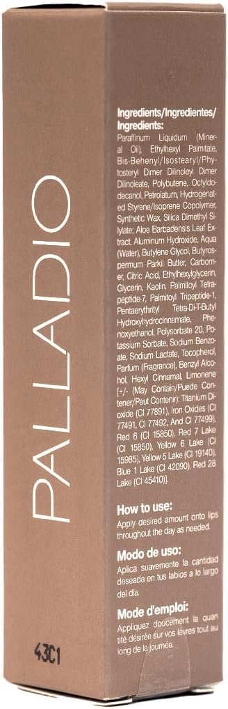 Palladio Butter Balm clean beauty cap emphasizes vegan cruelty-free promise.