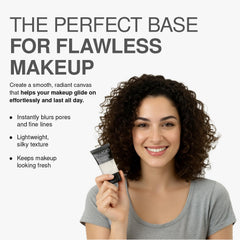 Palladio Foundation Primer application swirls showing creamy texture