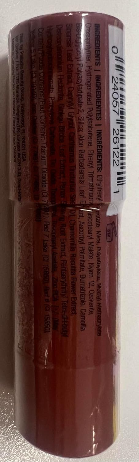 Palladio I'm Blushing 2-in-1 swatch on hand showing blendable color.