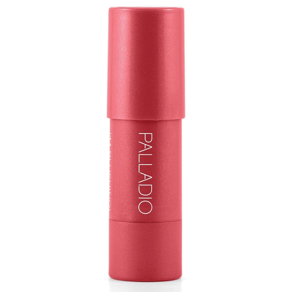Palladio I'm Blushing 2-in-1 tint universal shade range swatch shows flattering finish.