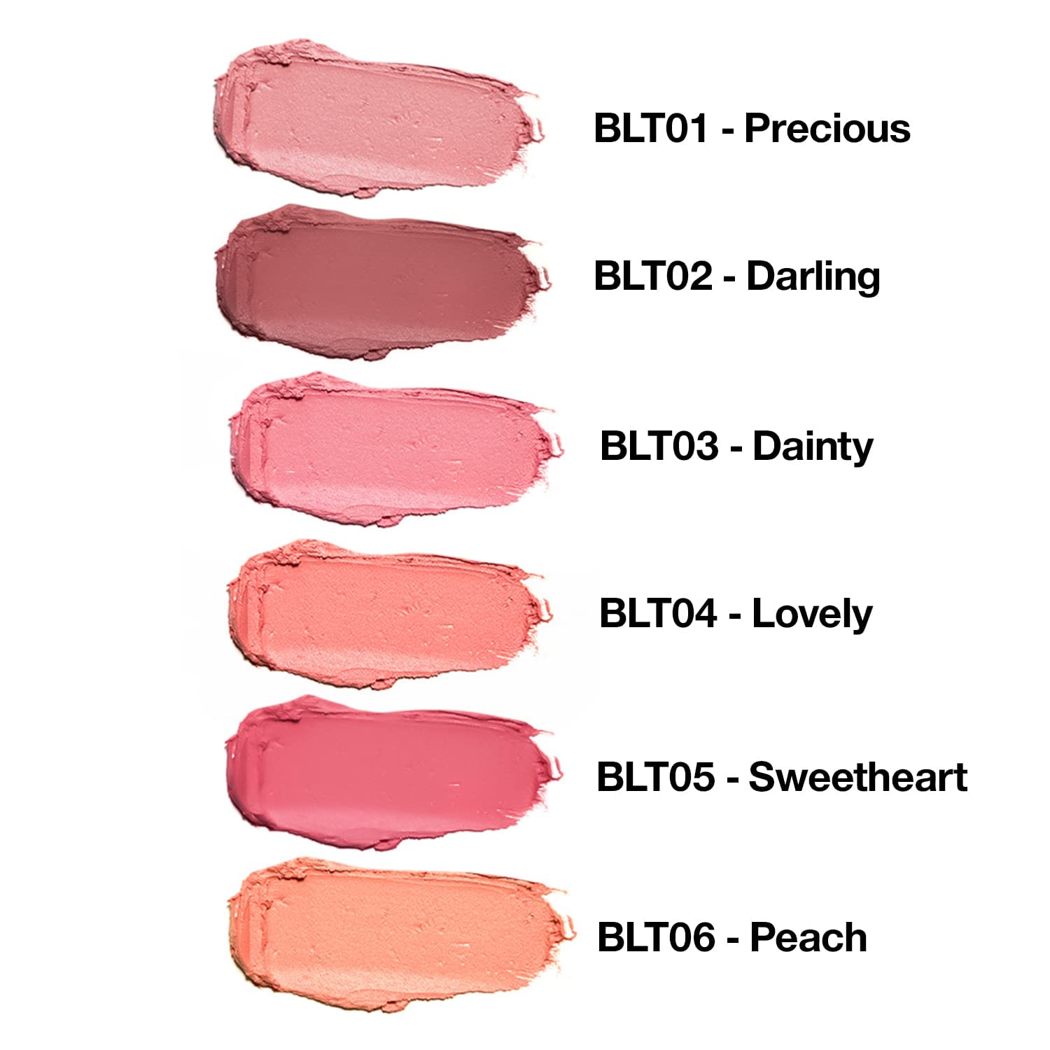 Palladio I'm Blushing nourishing ingredients like aloe and camellia indicate hydration