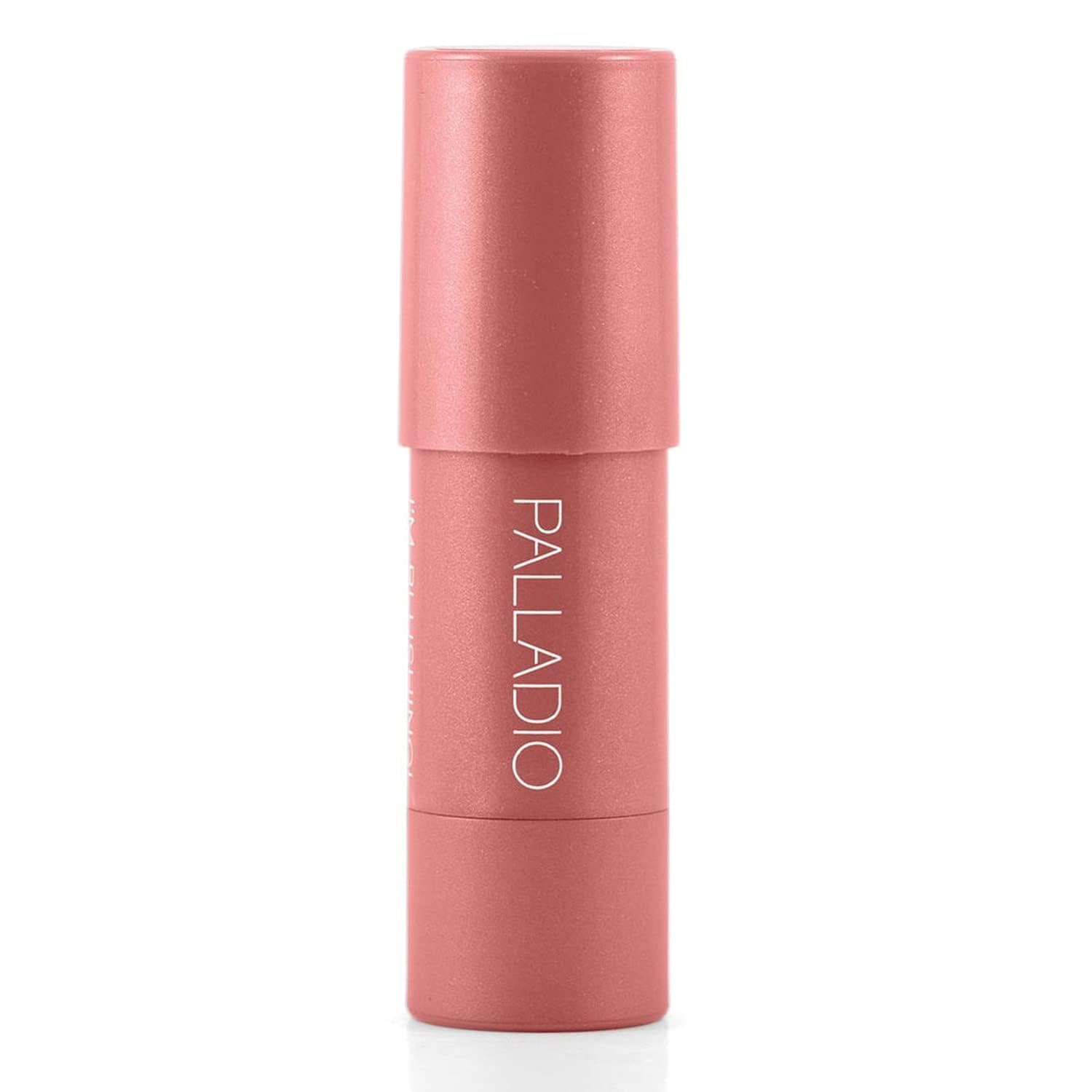 Palladio I'm Blushing Tint bottle closeup emphasizing convenient all-day wear