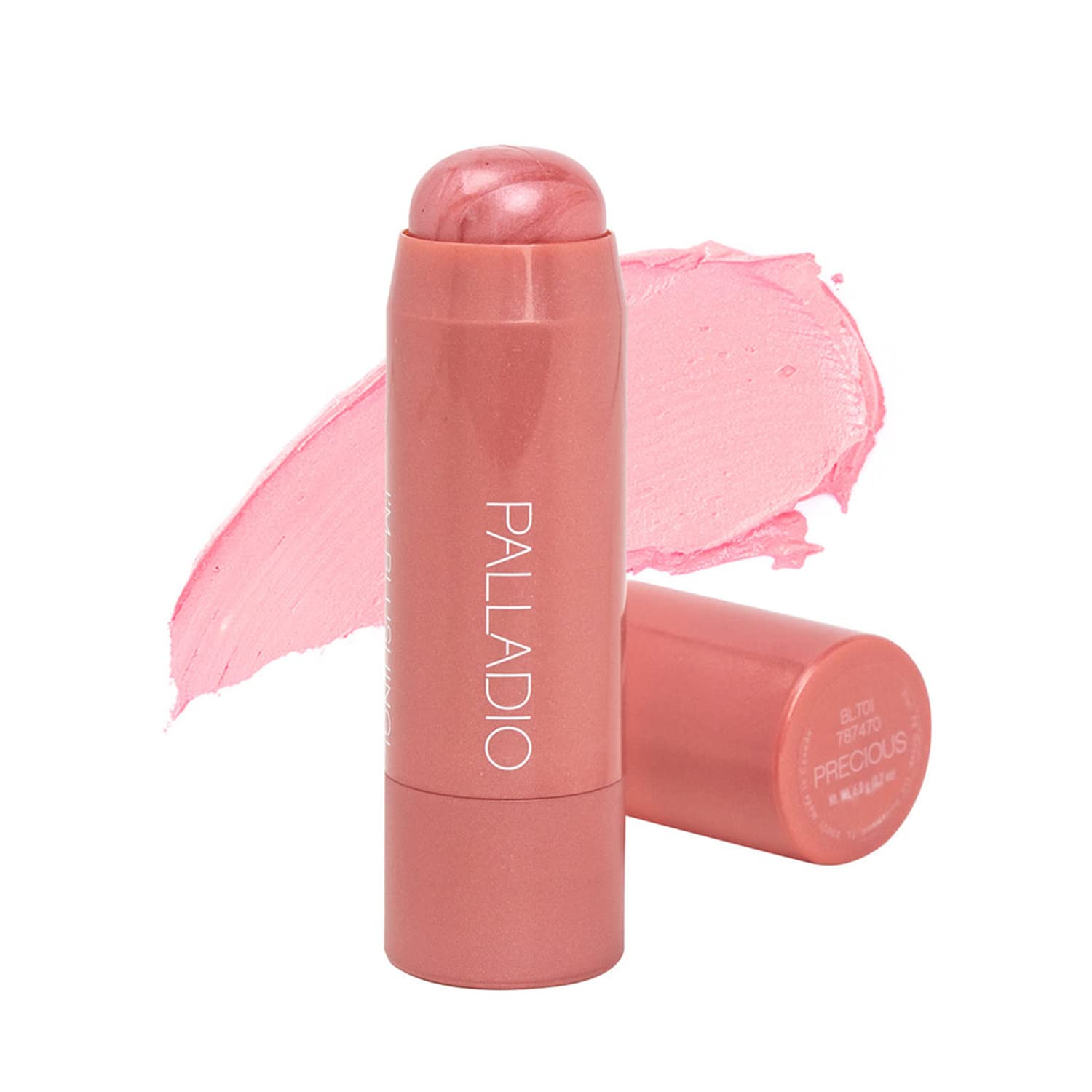 Palladio I'm Blushing Tint compact open shows portable 2-in-1 color for cheeks and lips