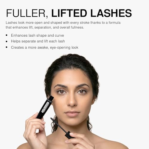 Palladio Lash Obsessed Mascara-coated lashes show dramatic length