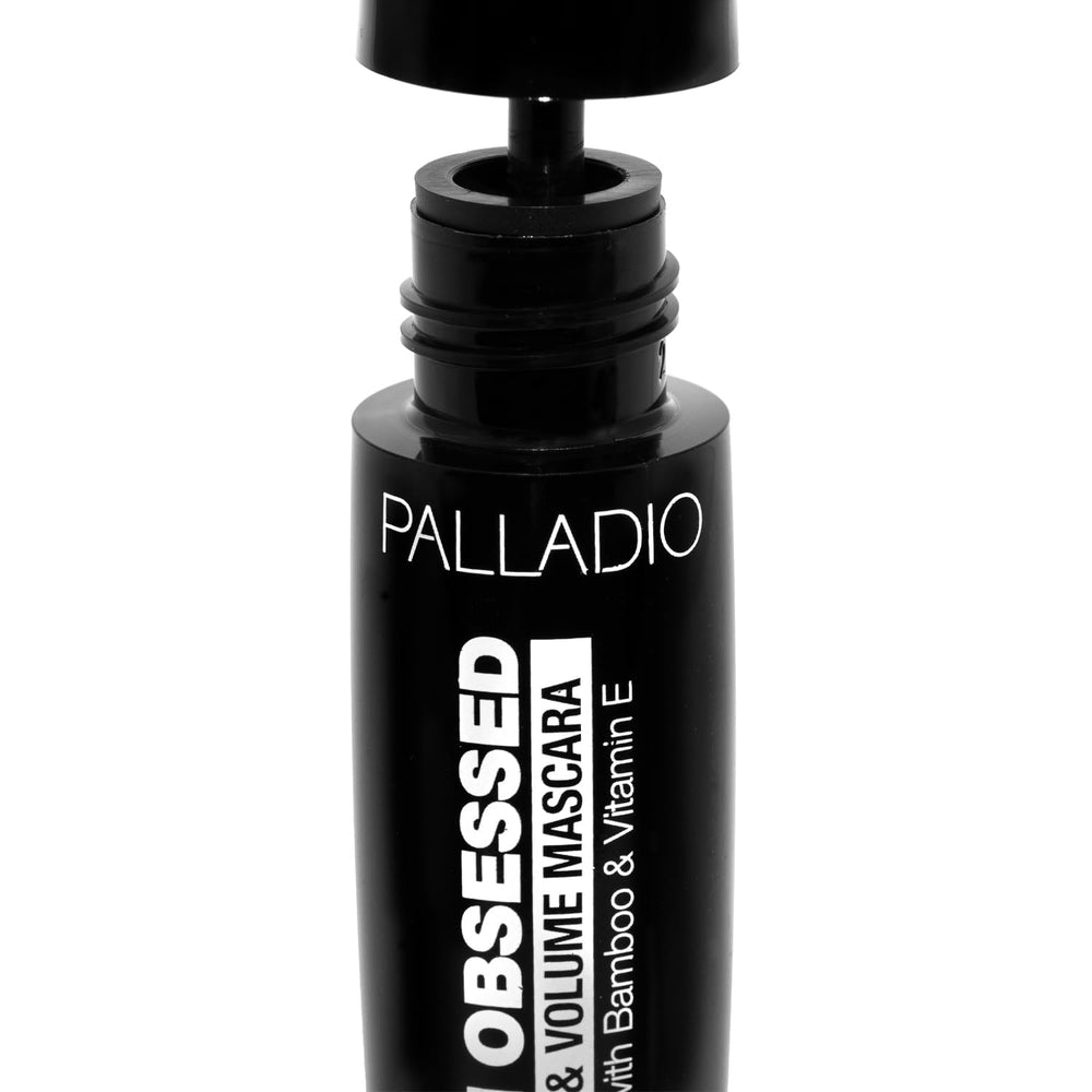 Palladio Lash Obsessed Mascara closeup emphasizes natural-looking definition