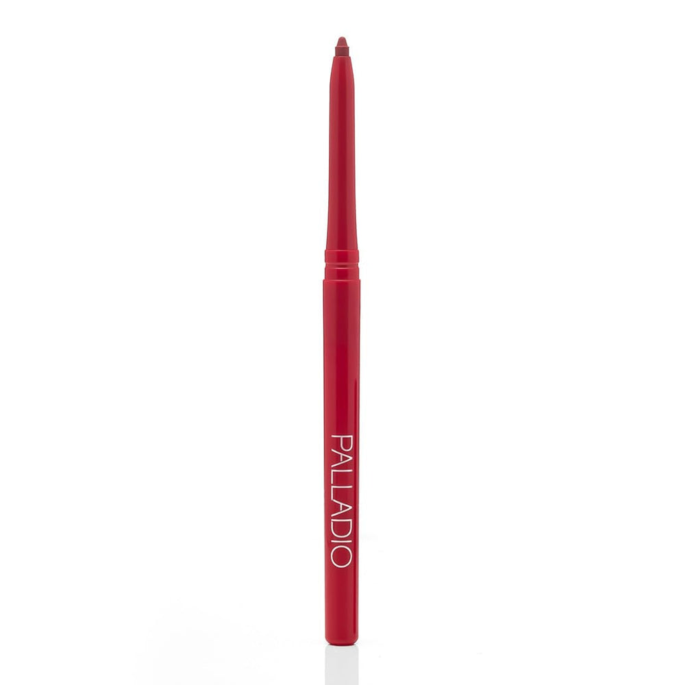 Palladio long-wear lip liner endures all-day use with a color-rich finish.