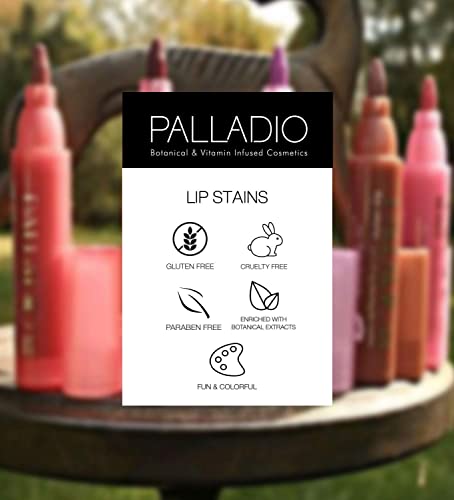 Palladio Lip Stain cruelty-free paraben-free formula appeals to clean makeup shoppers