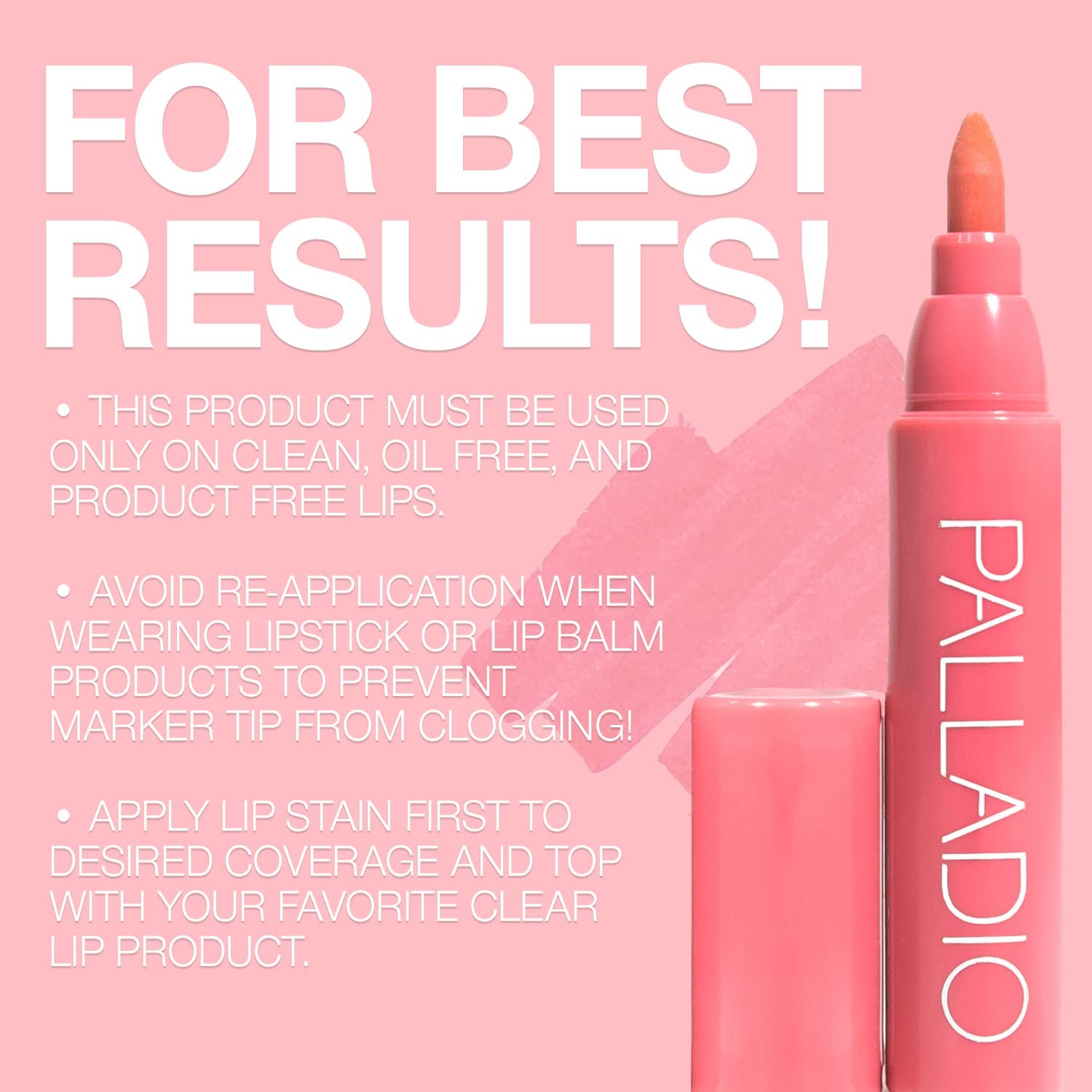 Palladio Orchid color swatch highlights vibrant true-tone lips