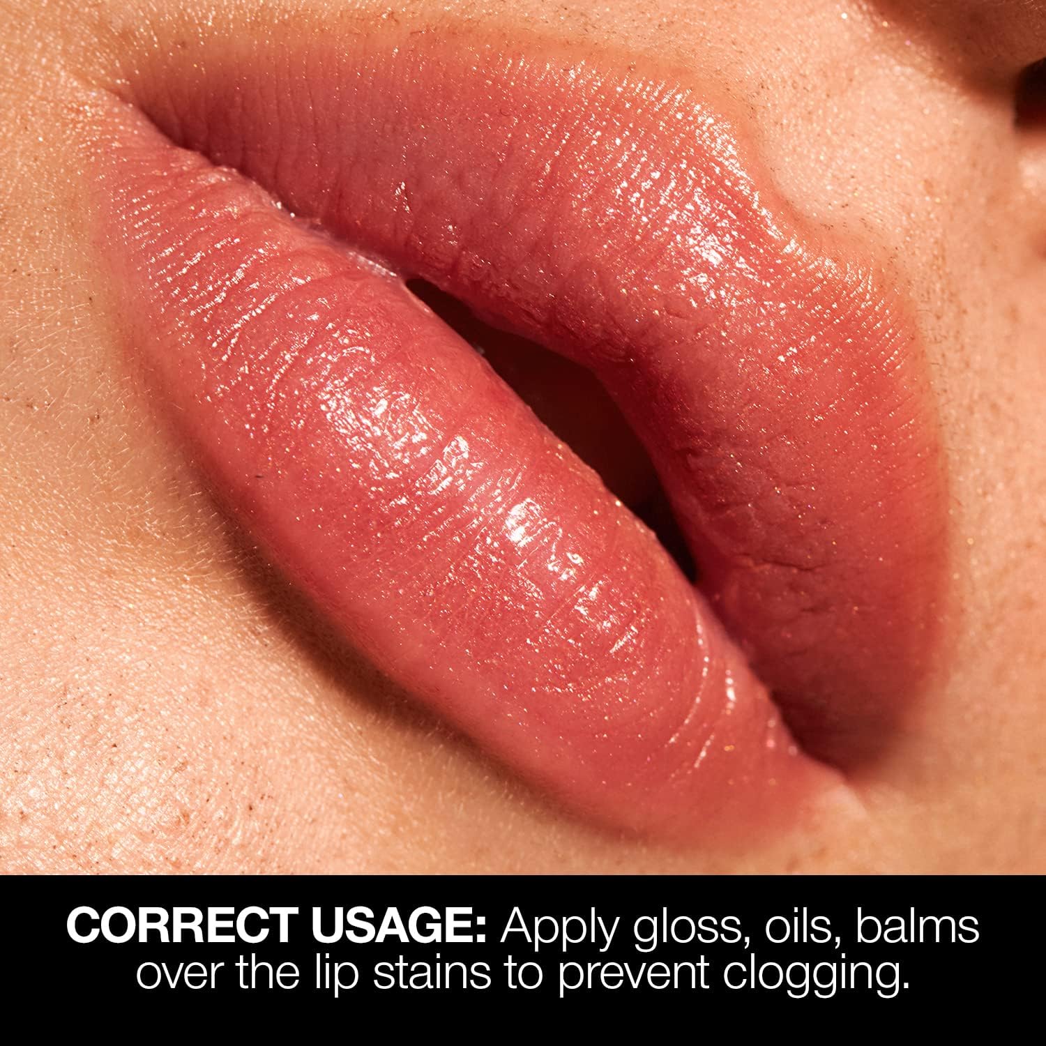 Palladio Lip Stain Precision Marker detail helps clean sharp lip lines