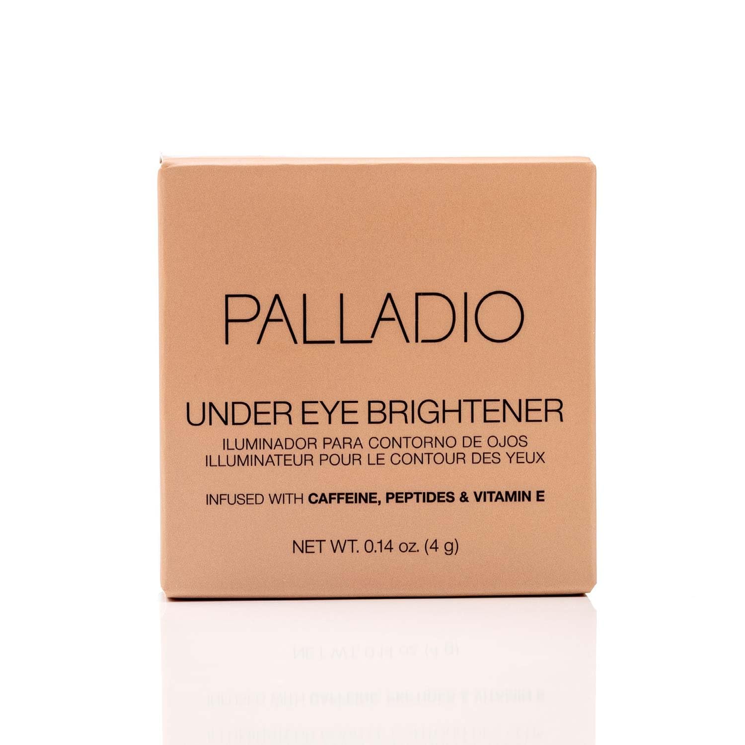 Palladio Under Eye Brightener used as concealer primer for longer-lasting makeup.