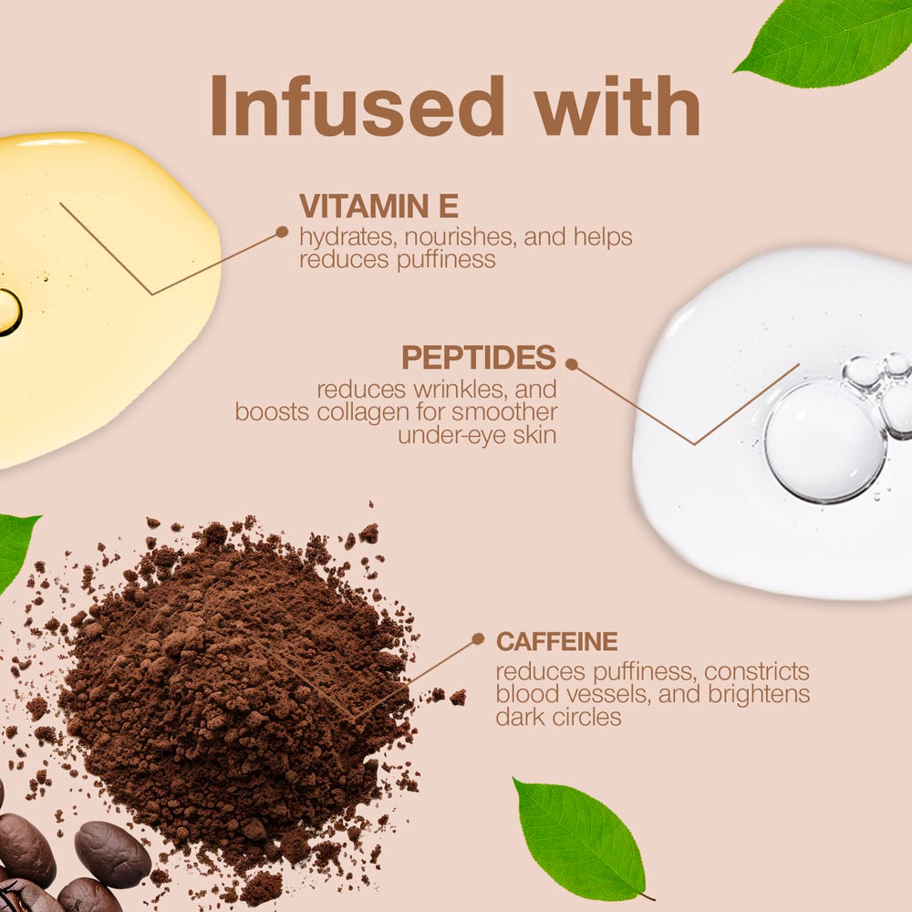 Palladio Under Eye Brightener Golden Tan shade enhances tan to rich complexions.