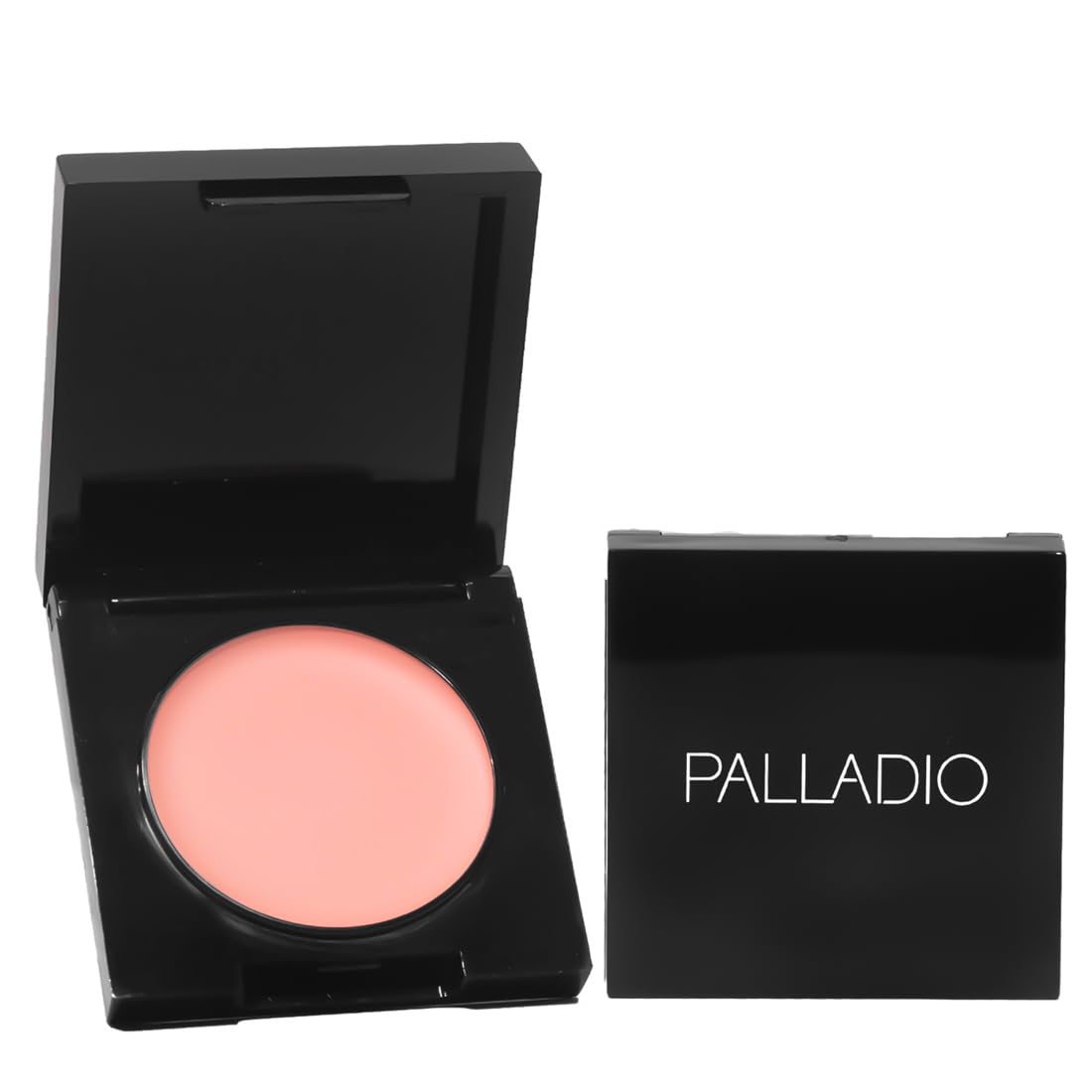 Palladio Under Eye Brightener Soft Pink application spotlights brightening and dark circle reduction.