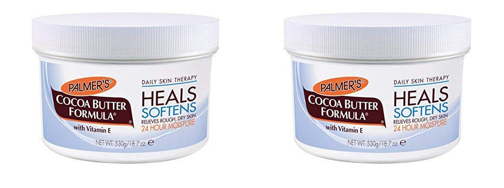 Palmer's Cocoa Butter Formula Vitamin E jar—rich moisturizer for dry skin and scars.