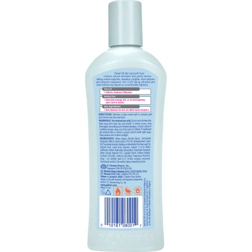 Palmer's Skin Success ingredient view highlights Vitamin E for antioxidant protection and cleansing.