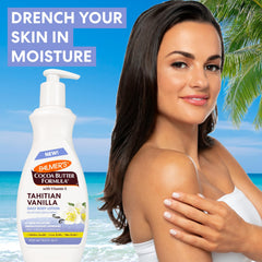 Palmer's pump dispensing lotion for easy controlled application benefit