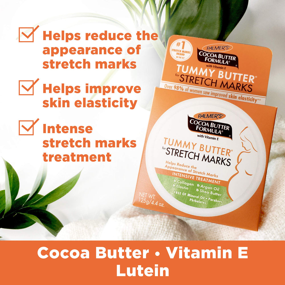 Palmer's open jar texture of rich butter for deep moisturization