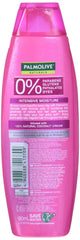 Palmolive Naturals Intensive Moisture Shampoo lather showing rich hydration.