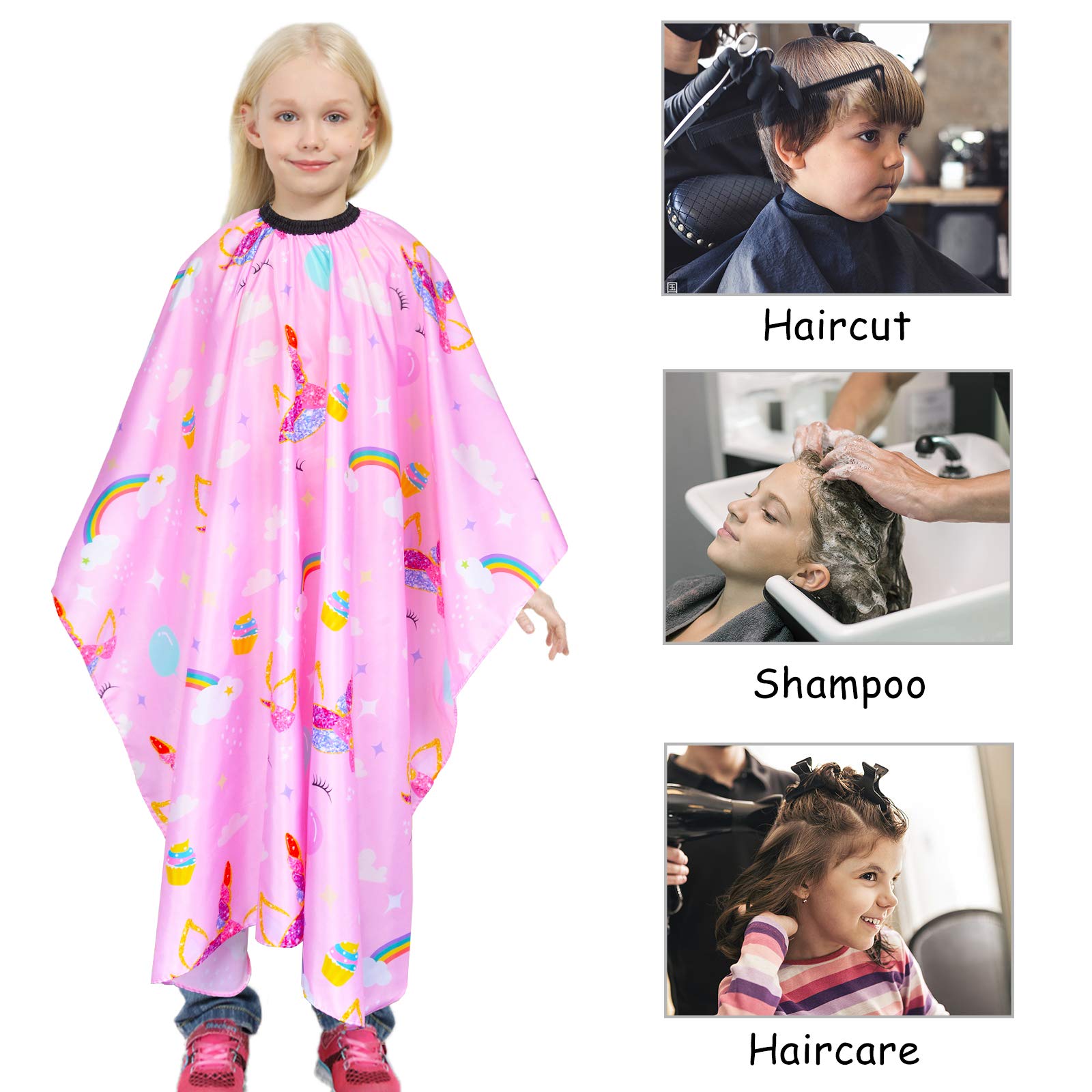 PAMAID Easy-clean surface keeps hair from sticking and dries fast.