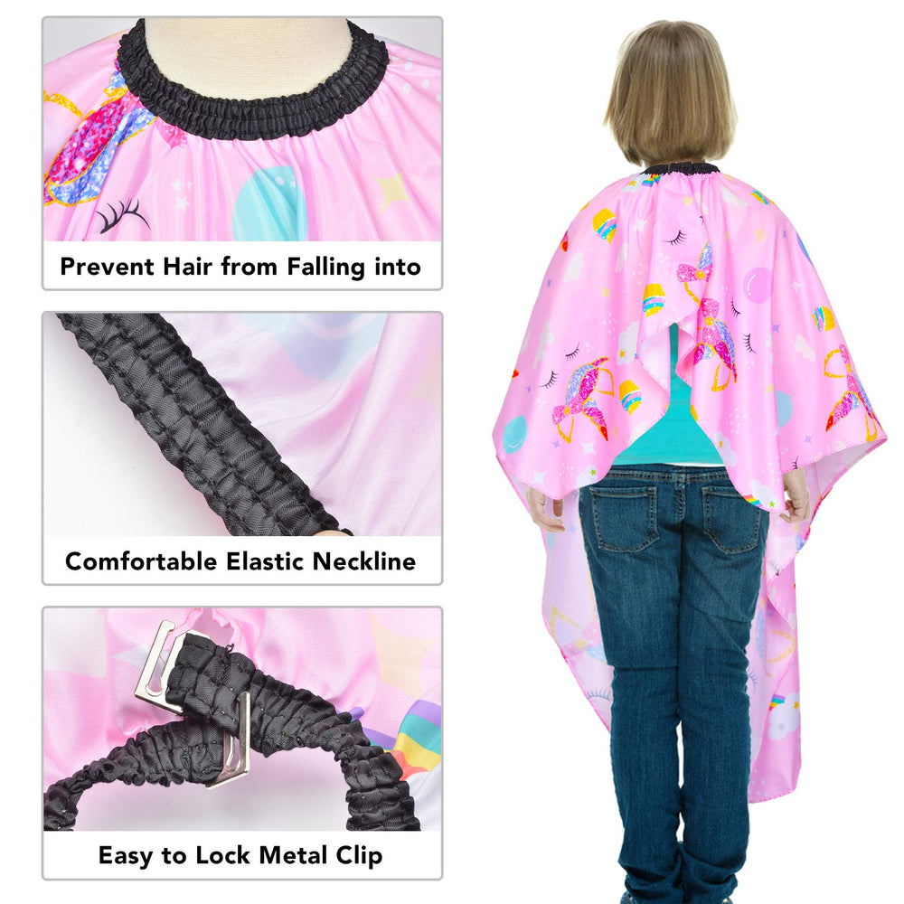 PAMAID Salon-friendly cape offers durable protection in professional settings.