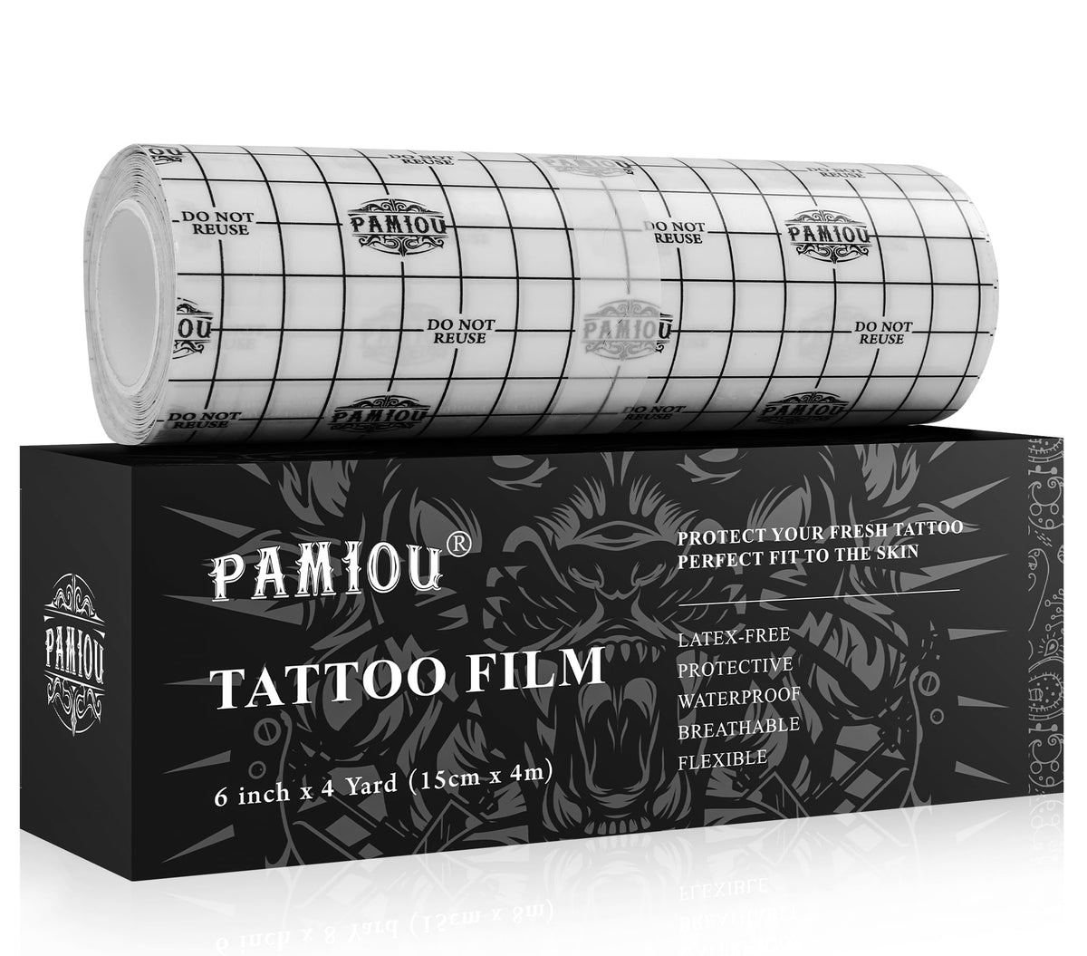 Pamiou Second Skin tattoo cover spread on skin for protection during daily activities