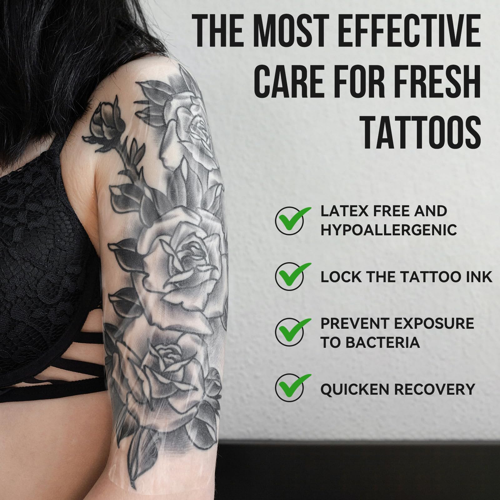 Pamiou tattoo aftercare film packaging keeps ink safeguarded before use