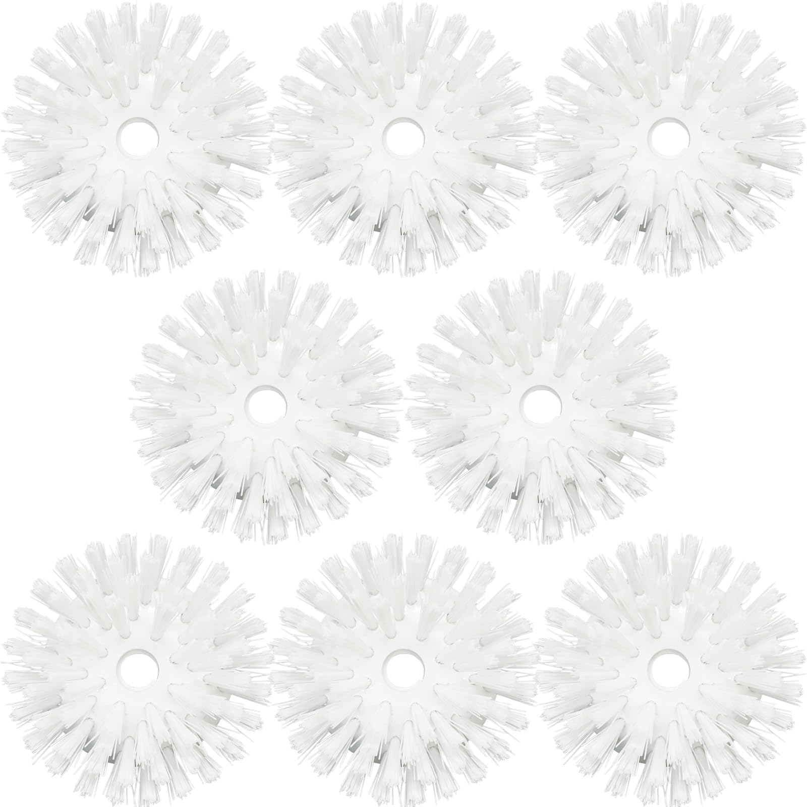 Pamrack Palm Brush Refill closeup of bristles for tough, non-scratch cleaning on non-stick cookware.