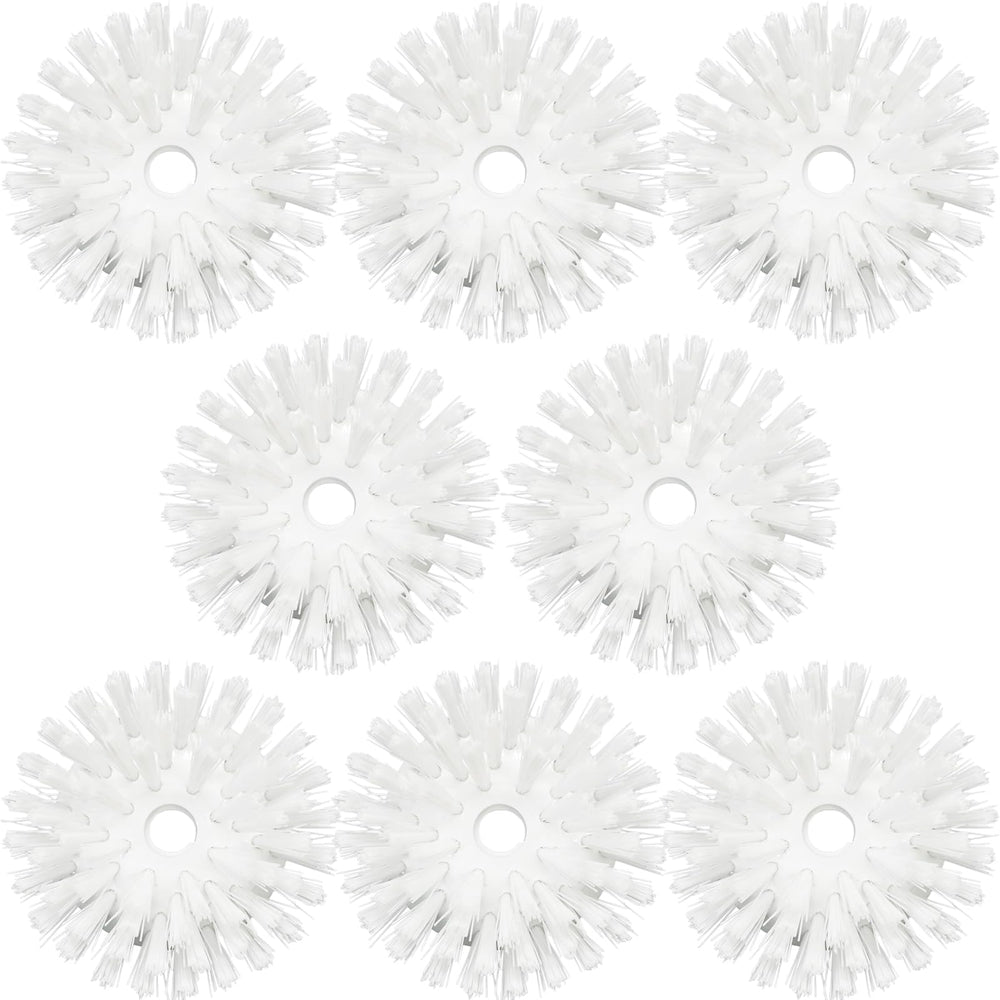 Pamrack Palm Brush Refill closeup of bristles for tough, non-scratch cleaning on non-stick cookware.