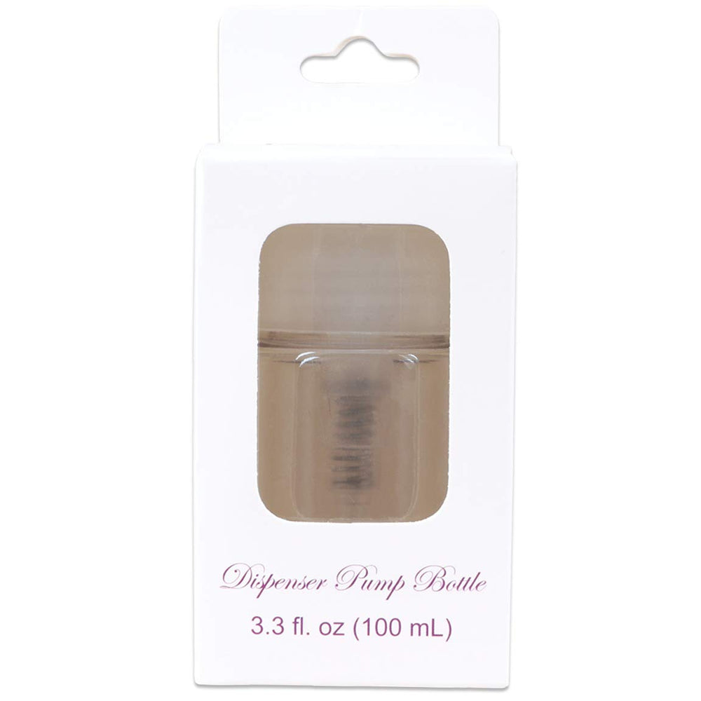 PANA screw-on cap on clear bottle enables quick refills during routines.