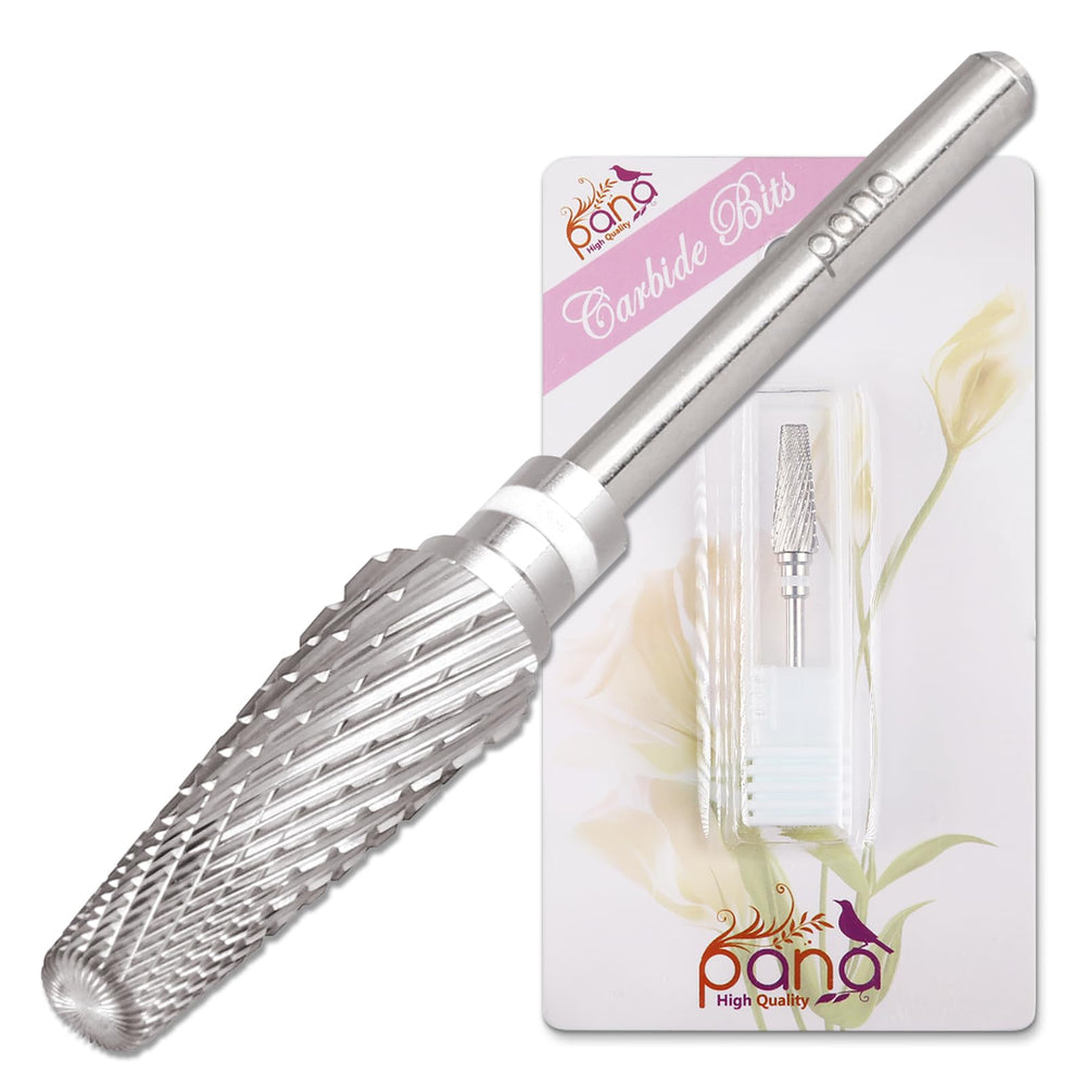 PANA 5-in-1 Pro Nail Drill Bit silver for versatile manicure tasks