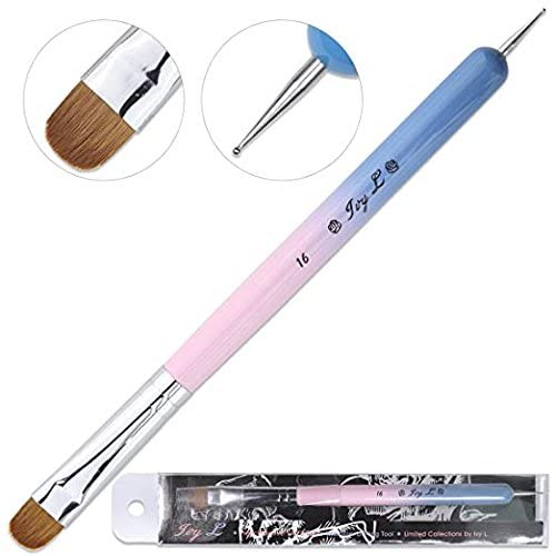 PANA Ivy-L cuticle clean-up precision tip in action.