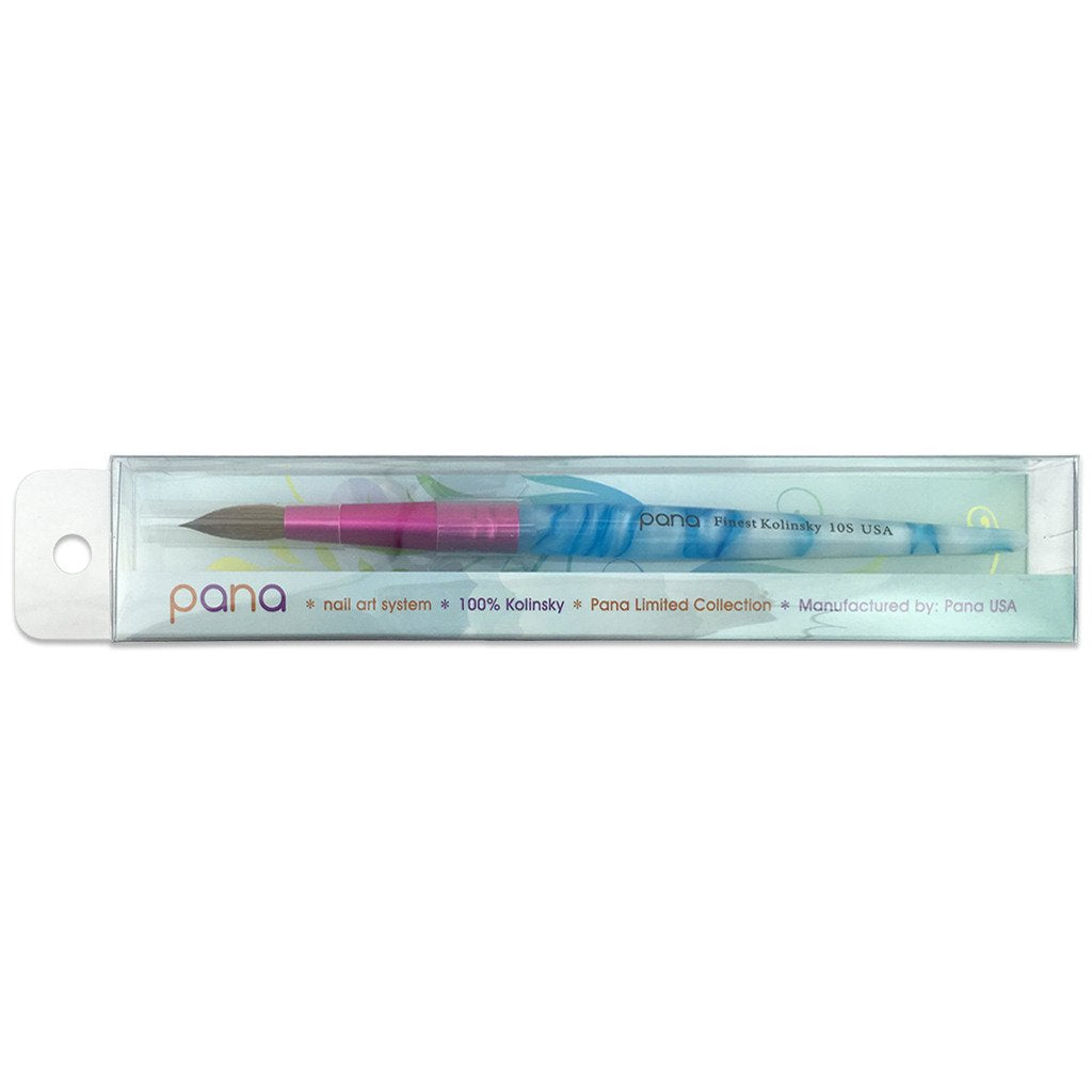 PANA size 10 nail brush for versatile fill and full-set acrylics.